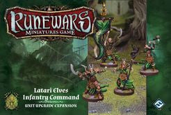 Runewars Miniatures Game: Latari Elves Infantry Command - Unit Upgrade Expansion