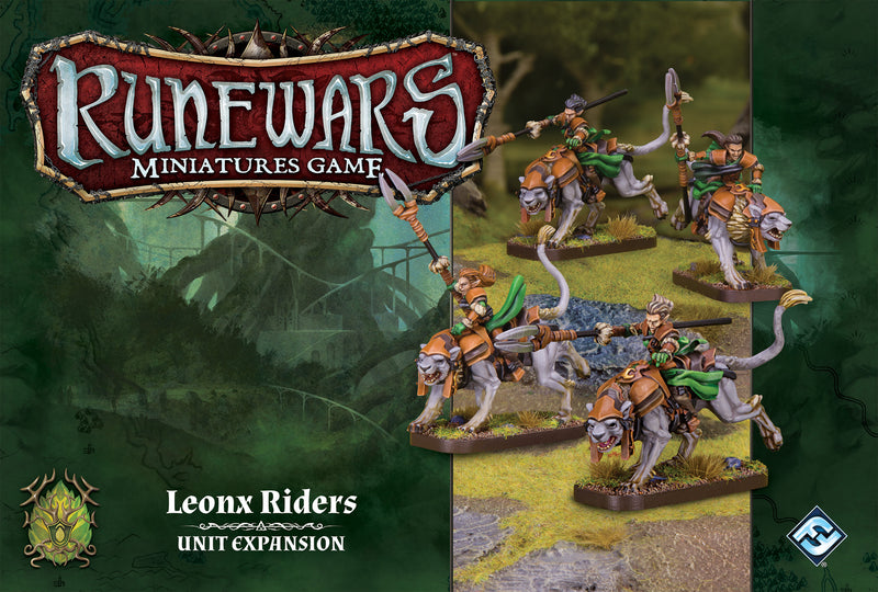 Runewars Miniatures Game: Leonx Riders - Unit Expansion