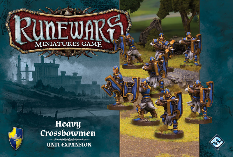 Runewars Miniatures Game: Heavy Crossbowmen - Unit Expansion