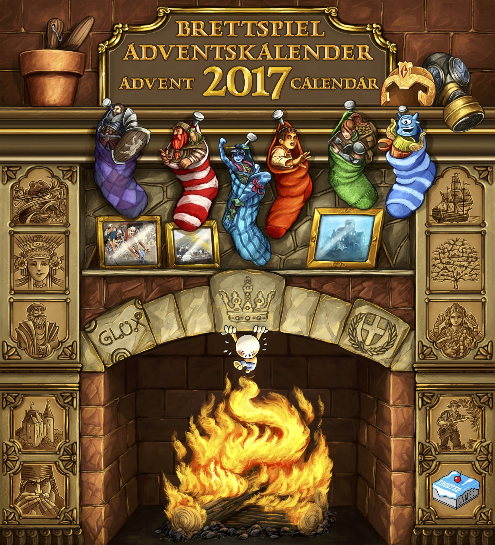 Brettspiel Adventskalender 2017 (WIthout Box)