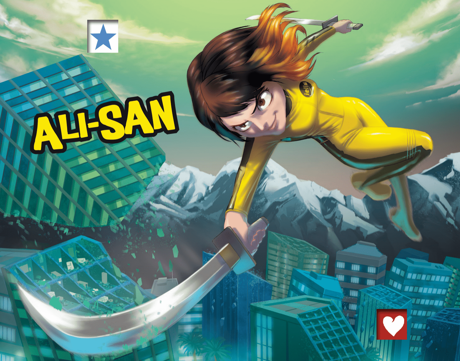 King of Tokyo/King of New York: Ali-San (promo character)