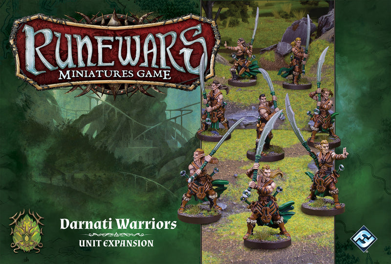 Runewars Miniatures Game: Darnati Warriors - Unit Expansion