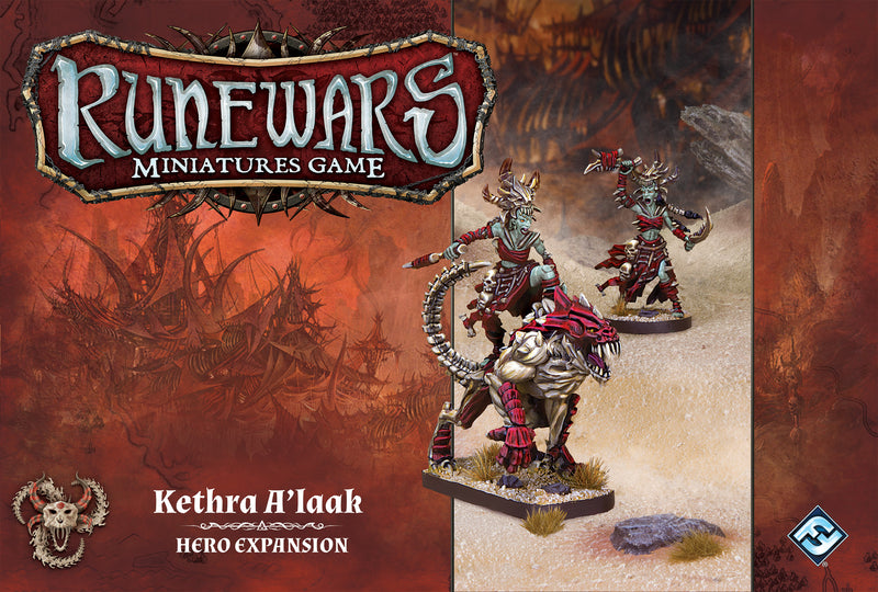 Runewars Miniatures Game: Kethra A'laak - Hero Expansion