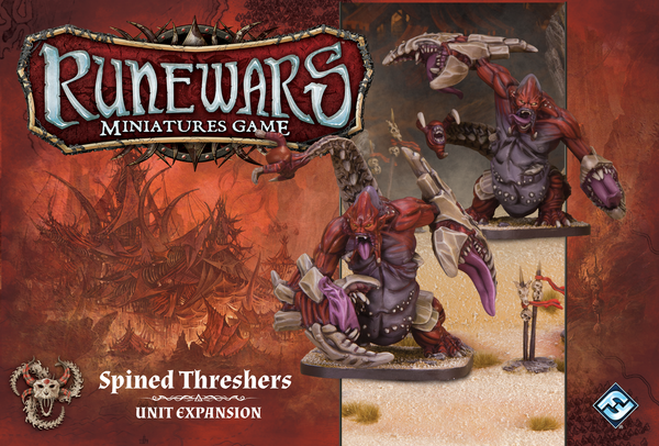 Runewars Miniatures Game: Spined Threshers - Unit Expansion