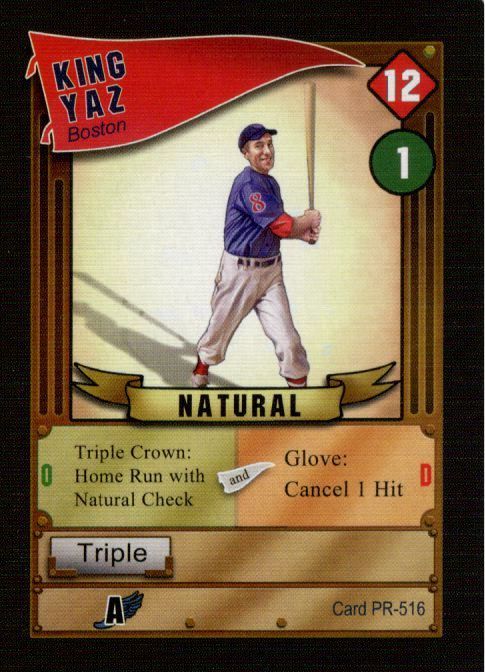Baseball Highlights: 2045 – King Yaz Promo Card