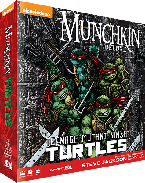 Munchkin: Teenage Mutant Ninja Turtles (Deluxe Edition)