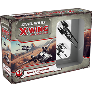 Star Wars: X-Wing Miniatures Game - Saw's Renegades Expansion Pack (works with Second Edition)