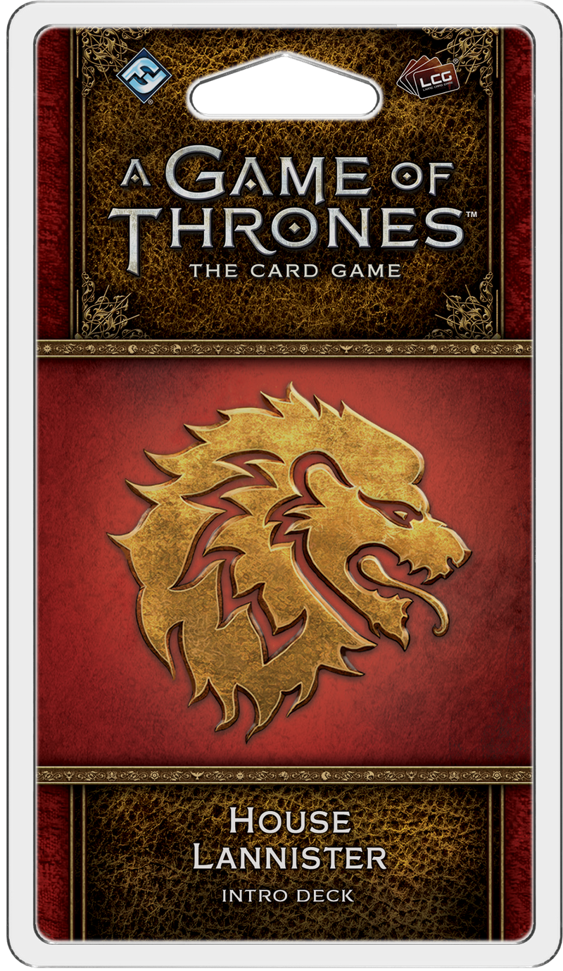 A Game of Thrones: The Card Game (Second Edition) - House Lannister Intro Deck