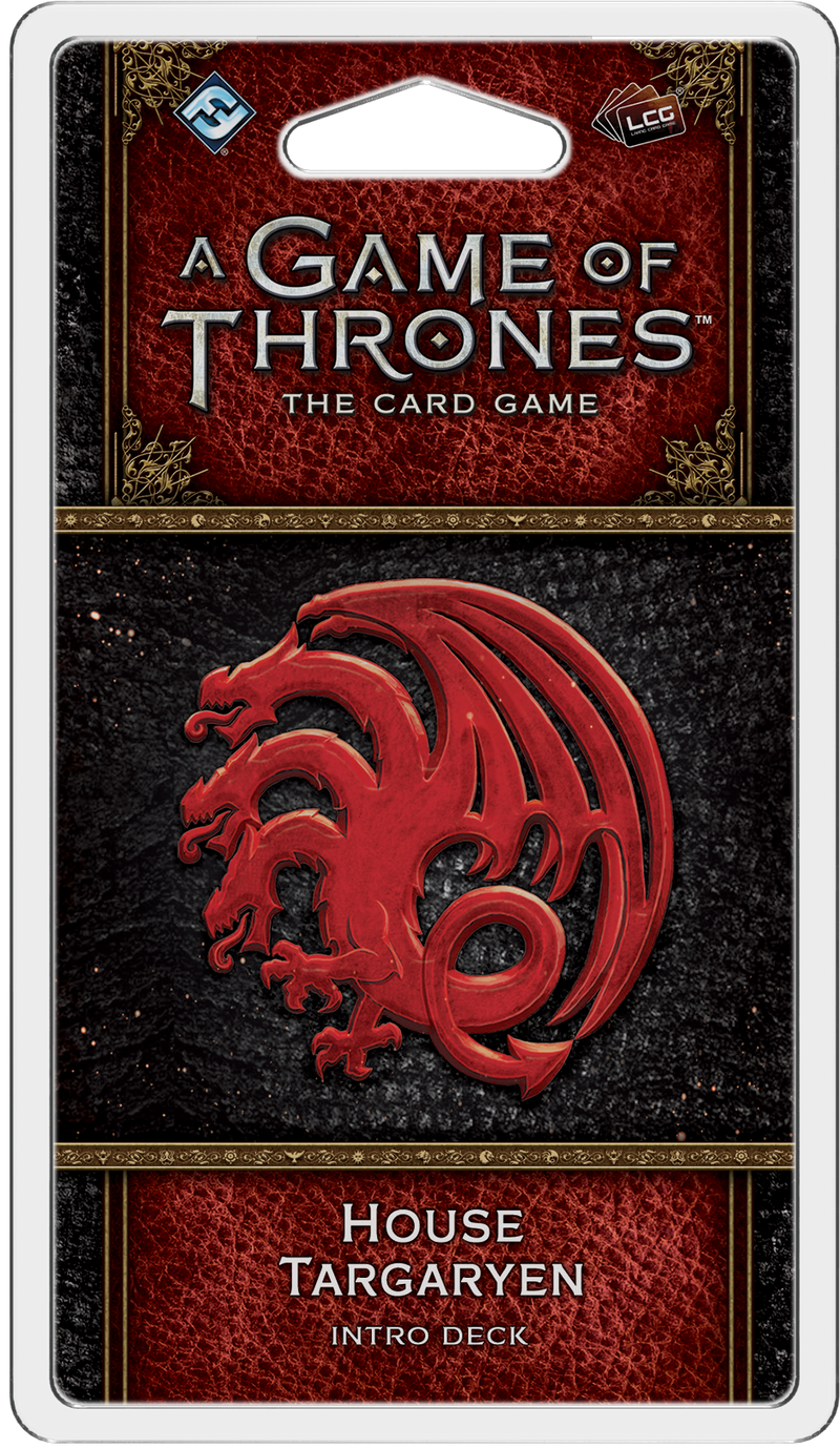 A Game of Thrones: The Card Game (Second Edition) - House Targaryen Intro Deck