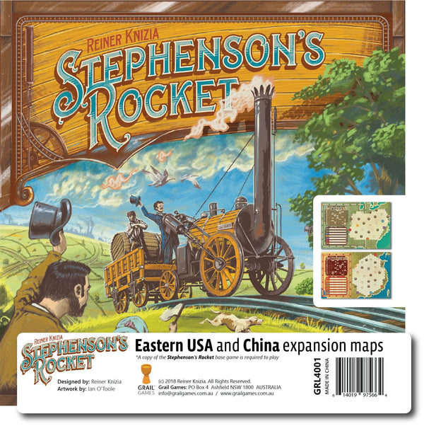 Stephenson's Rocket: Eastern USA & China