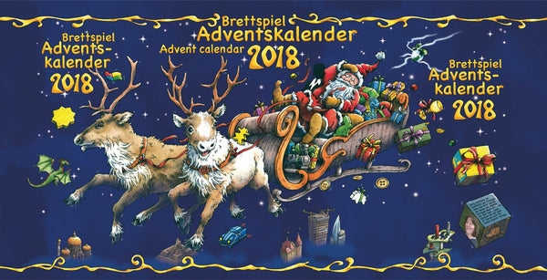 Brettspiel Adventskalender 2018 (Without Box)