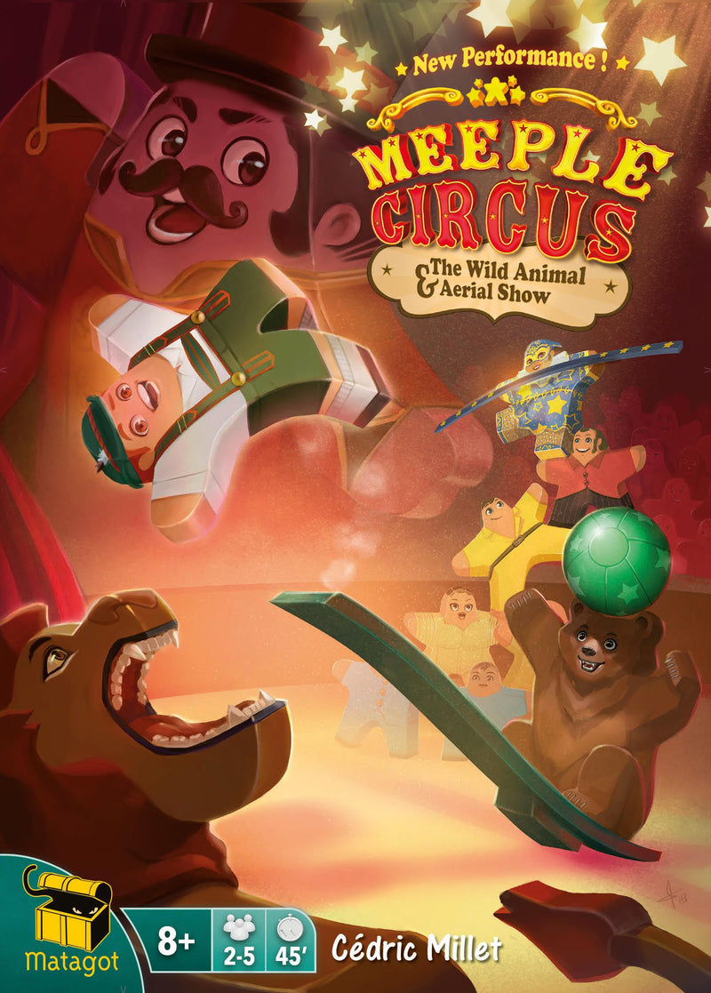 Meeple Circus: The Wild Animal & Aerial Show (English Edition)