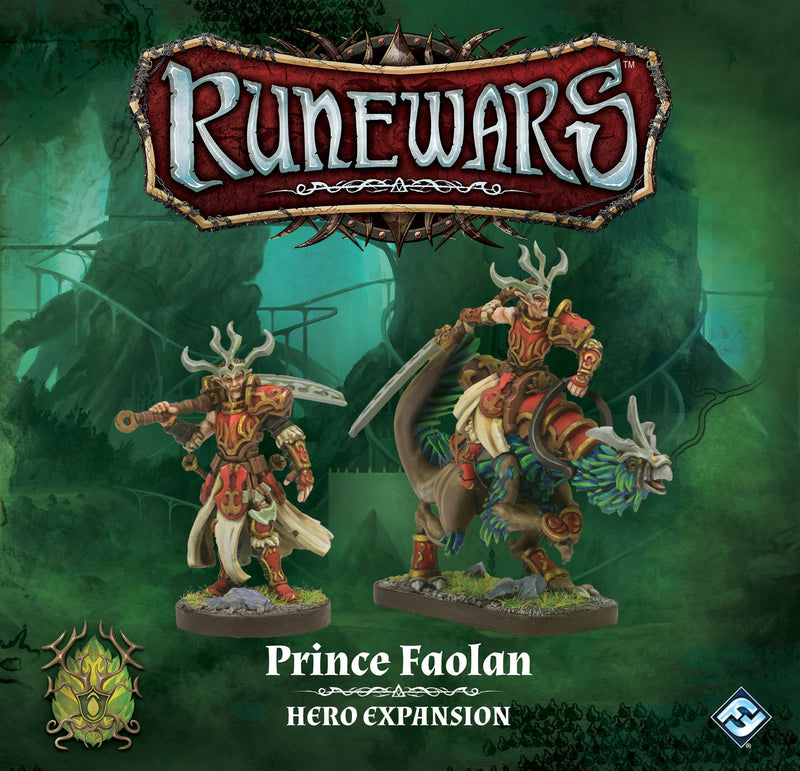 Runewars Miniatures Game: Prince Faolan - Hero Expansion