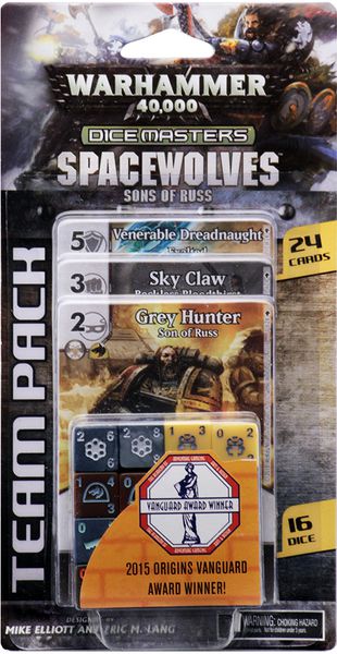 Warhammer 40,000 Dice Masters: Space Wolves - Sons of Russ Team Pack