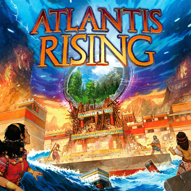 Atlantis Rising (Second Edition) (Includes 2019 Promo Tiles + Extended Difficulty Expansion) (Import)