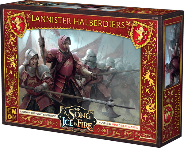 A Song of Ice & Fire: Tabletop Miniatures Game - Lannister Haldberdiers