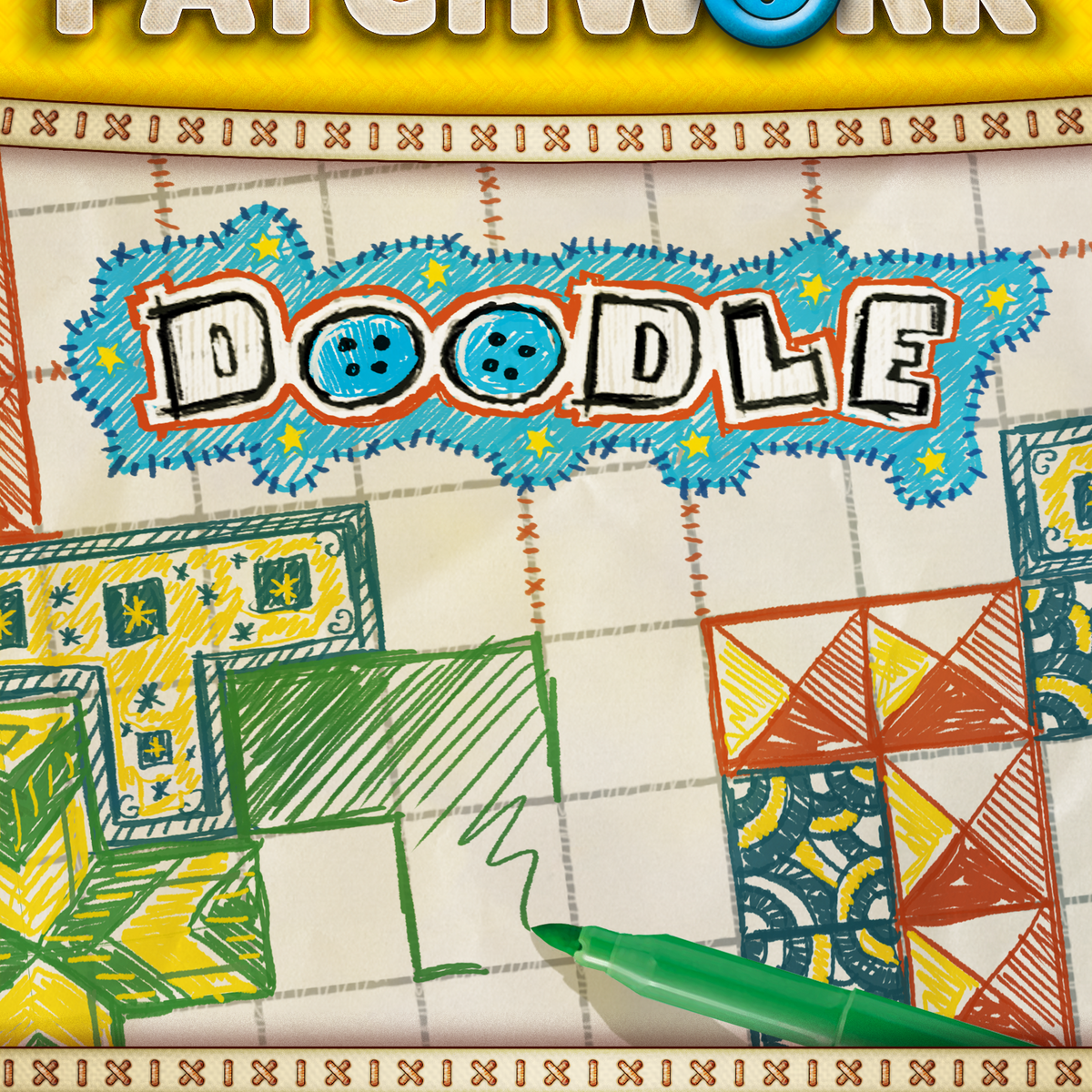 Patchwork Doodle – Board Game Bliss