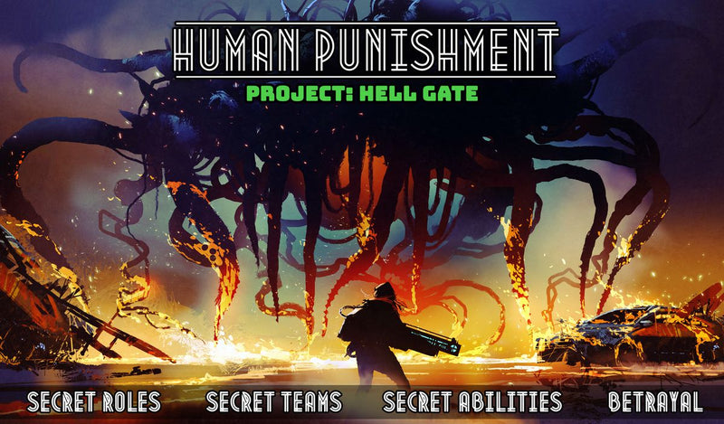 Human Punishment: Social Deduction 2.0 ALL IN SET (Includes Base Game + Expansions)