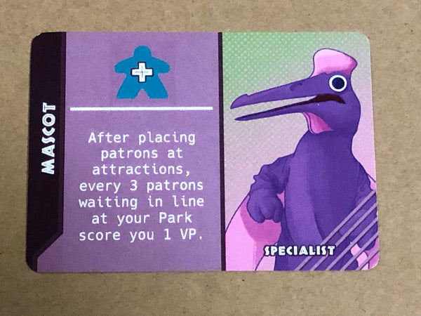 Dinosaur Island: Mascot Promo Card
