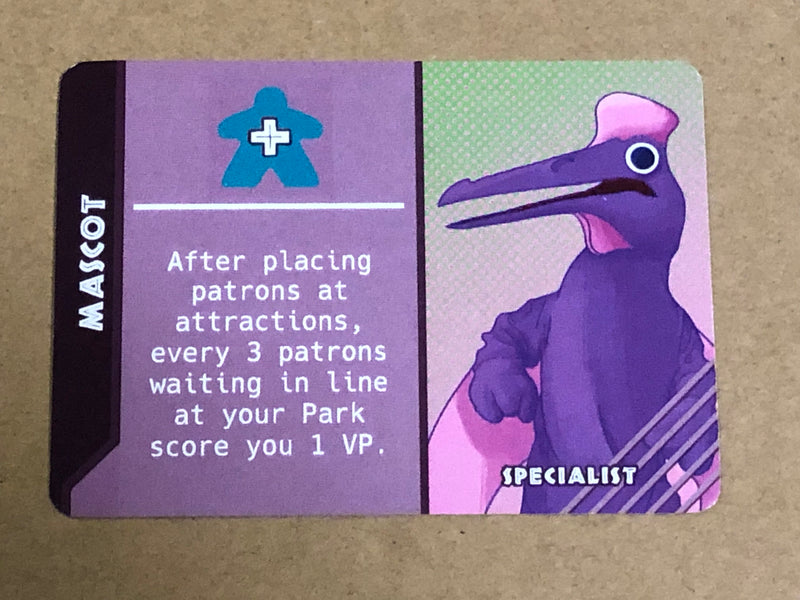 Dinosaur Island: Mascot Promo Card