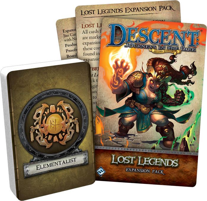 Descent: Journeys in the Dark (Second Edition) - Lost Legends Expansion Pack