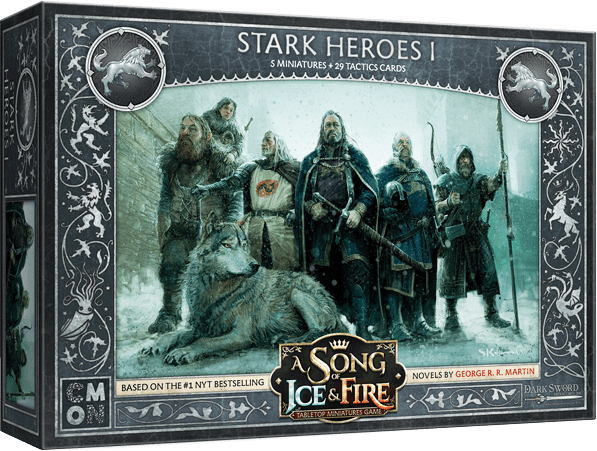A Song of Ice & Fire: Tabletop Miniatures Game - Stark Heroes I
