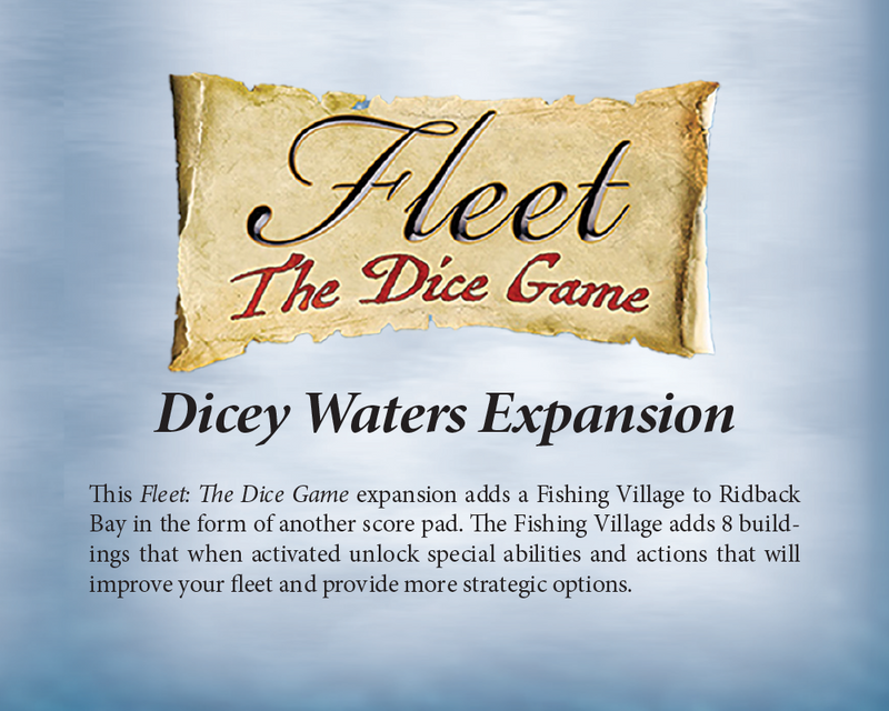 Fleet: The Dice Game – Dicey Waters Expansion