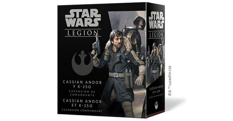 Star Wars: Legion - Cassian Andor and K-2SO Commander Expansion