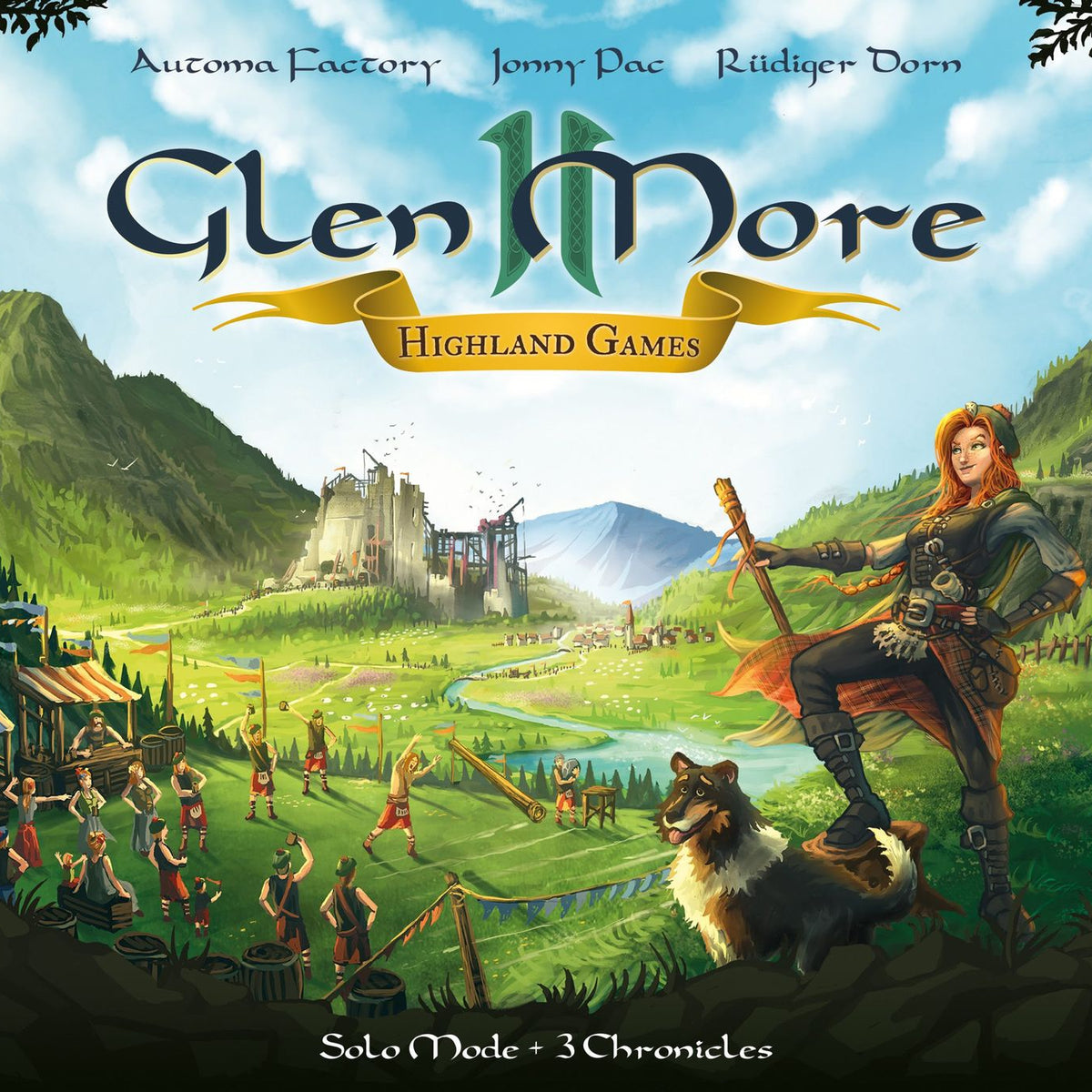 Glen More II Highland Games Board Game Bliss