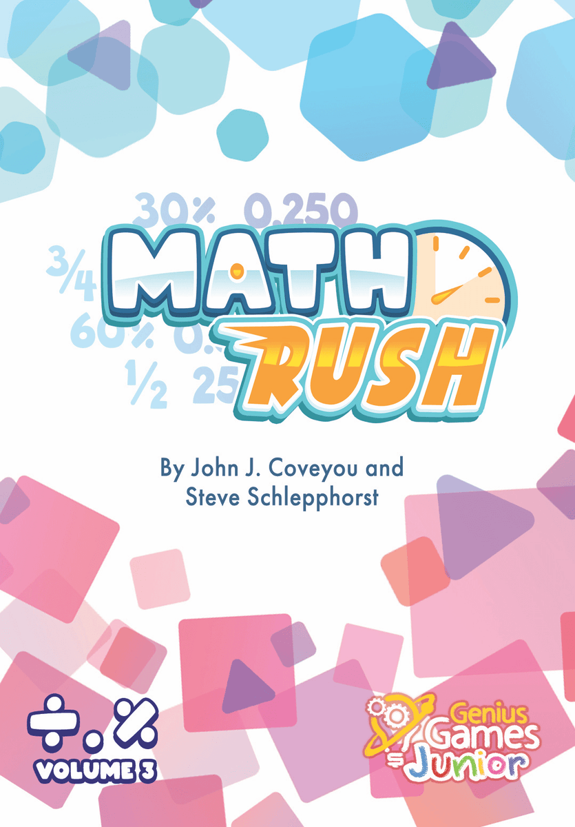 Math Rush: Fractions, Decimals, & Percents – Board Game Bliss