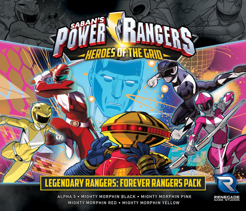 Power Rangers: Heroes of the Grid – Legendary Rangers: Forever Rangers Pack