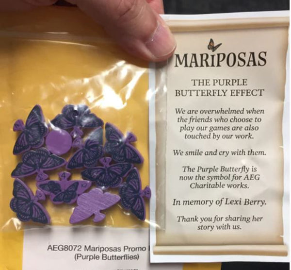 Mariposas: Purple Butterflies Promo Pack