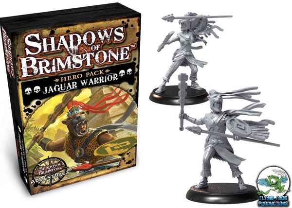 Shadows of Brimstone: Jaguar Warrior Hero Pack *PRE-ORDER*