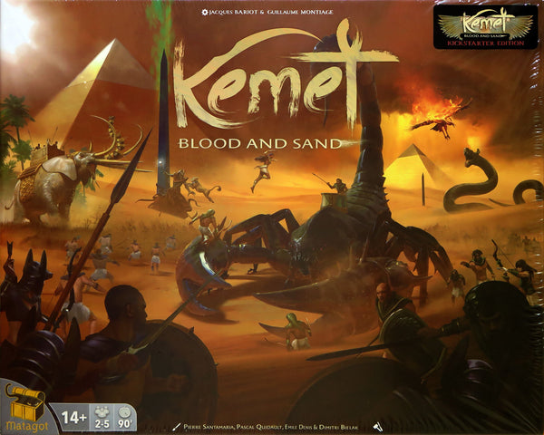Kemet: Blood and Sand – God Pledge (Kickstarter Edition) (See Notes for what's included)