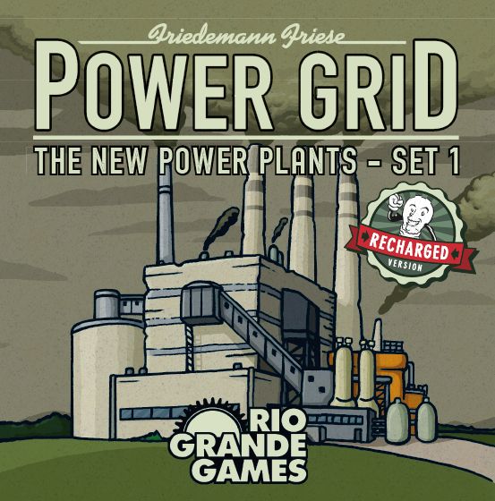 Power Grid: The New Power Plant Cards - Set 1 (Recharged)