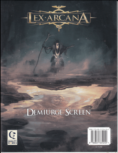 Lex Arcana - Demiurge Screen