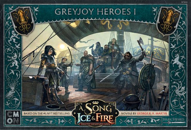 A Song of Ice & Fire: Tabletop Miniatures Game – Greyjoy Heroes 1