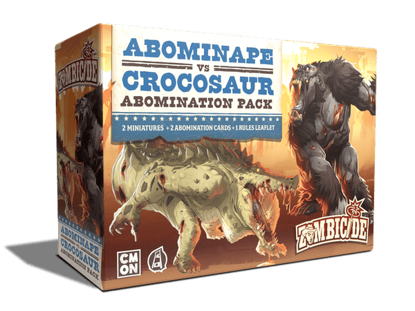 Zombicide: Undead or Alive – Abominape vs Crocosaur