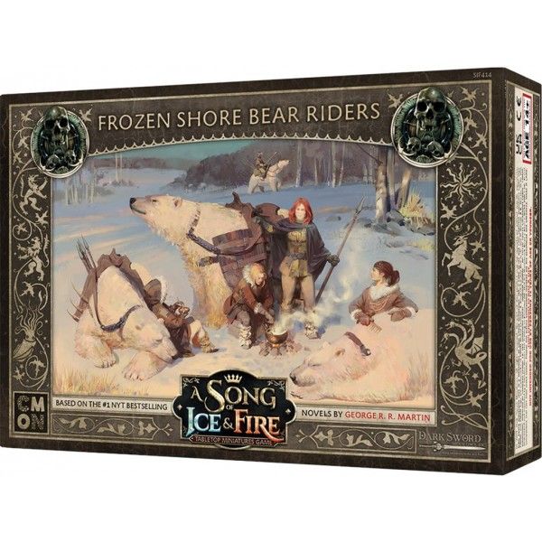A Song of Ice & Fire: Tabletop Miniatures Game – Free Folk Frozen Shore Bear Riders
