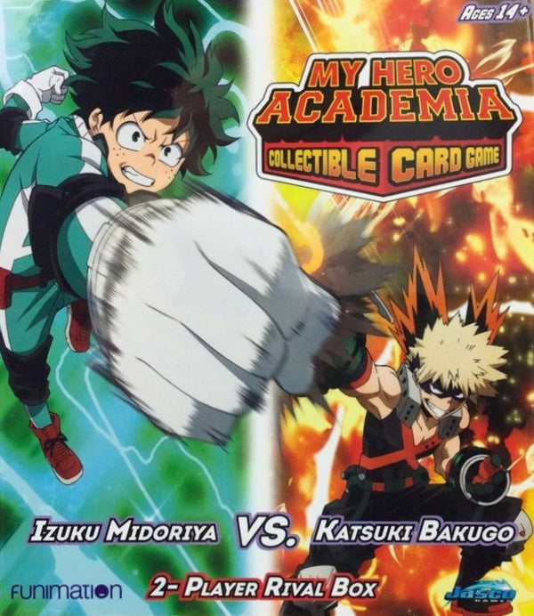 My Hero Academia Collectible Card Game: Izuku Midoriya vs. Katsuki Bakugo 2 Player Starter Set