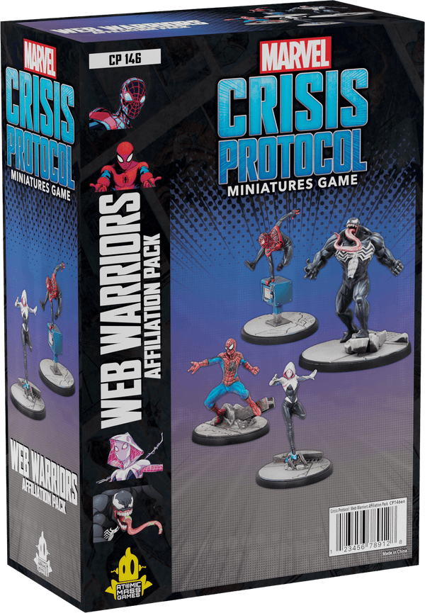 Marvel: Crisis Protocol – Web Warriors Affiliation Pack