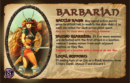 Defenders of the Realm: The Barbarian (Includes Miniature)