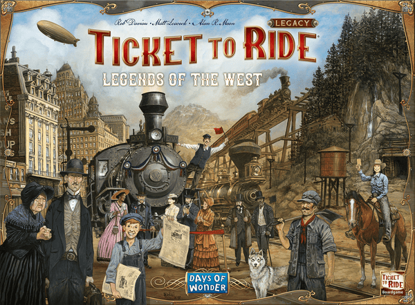 Ticket to Ride Legacy: Legends of the West *PRE-ORDER*