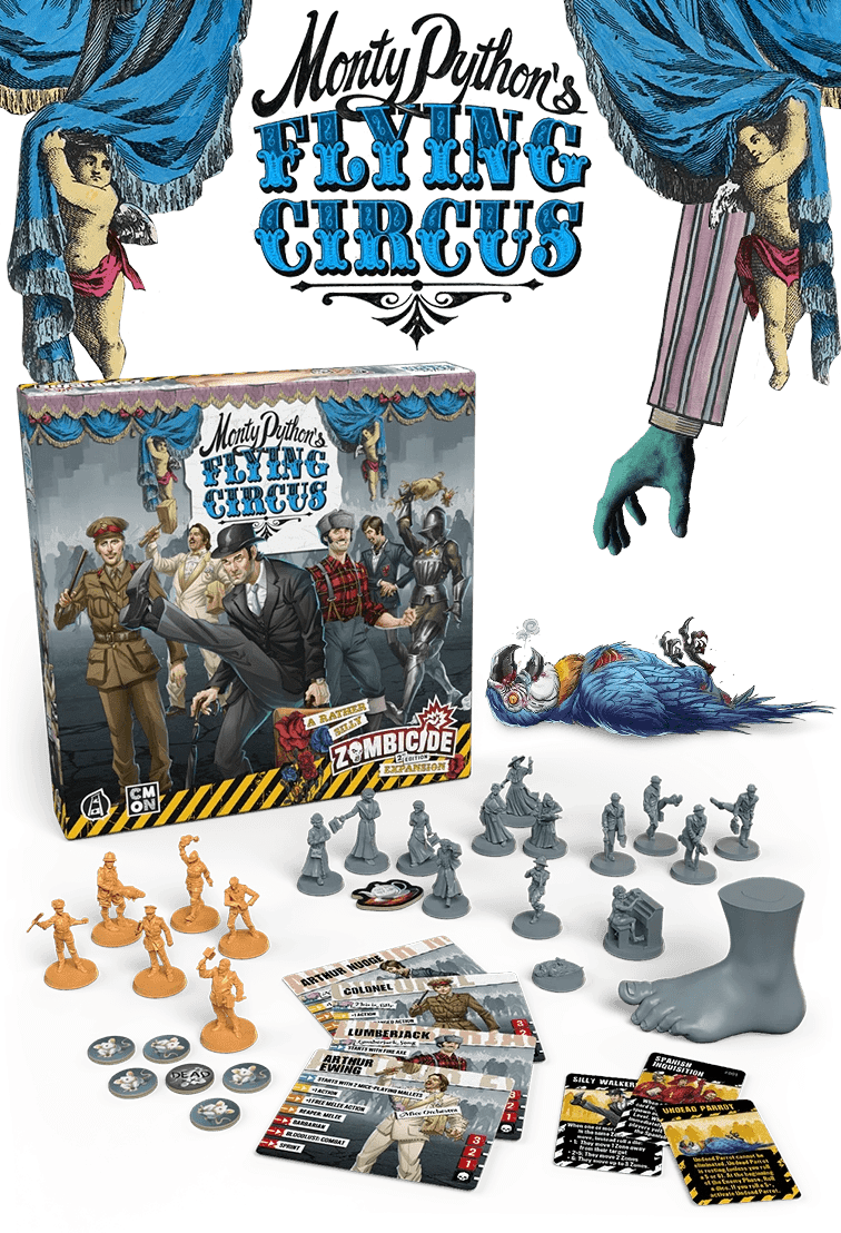 Zombicide: 2nd Edition – Monty Python's Flying Circus: A Rather Silly Expansion