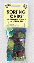 Koplow Games - Transparent Plastic Tokens - Bag of 250 (5 Colors)