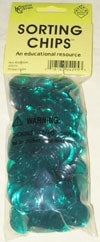 Koplow Games - Transparent Plastic Tokens - Bag of 250 (Green)