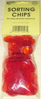 Koplow Games - Transparent Plastic Tokens - Bag of 250 (Orange)