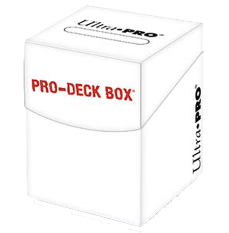 Ultra Pro - PRO 100+ White Deck Box