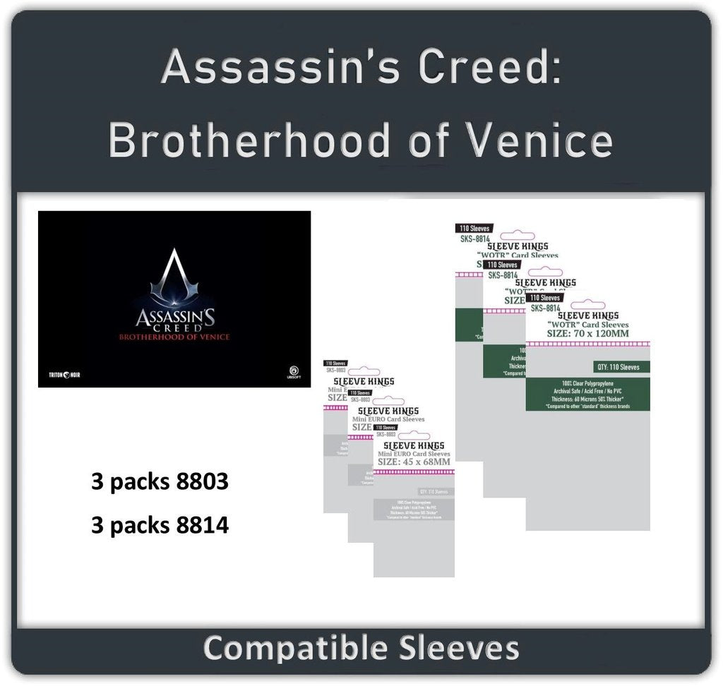 Sleeve Kings - Sleeve Bundle - Assassin's Creed: Brotherhood of Venice
