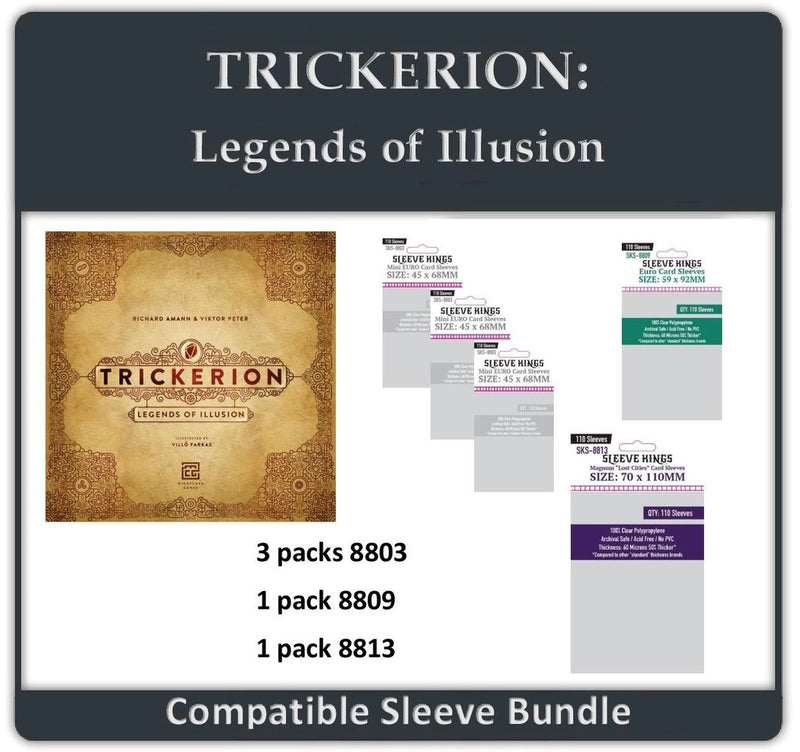 Sleeve Kings - Sleeve Bundle - Trickerion: Legends of Illusion